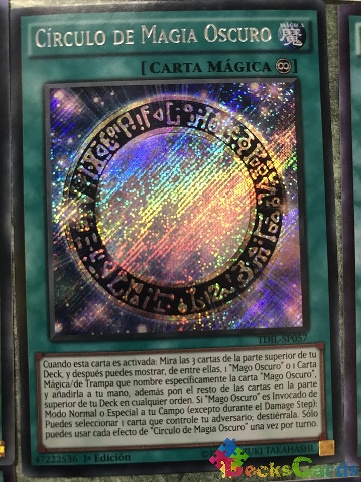 Dark Magical Circle - TDIL-EN057 - Secret Rare 1st Edition 1