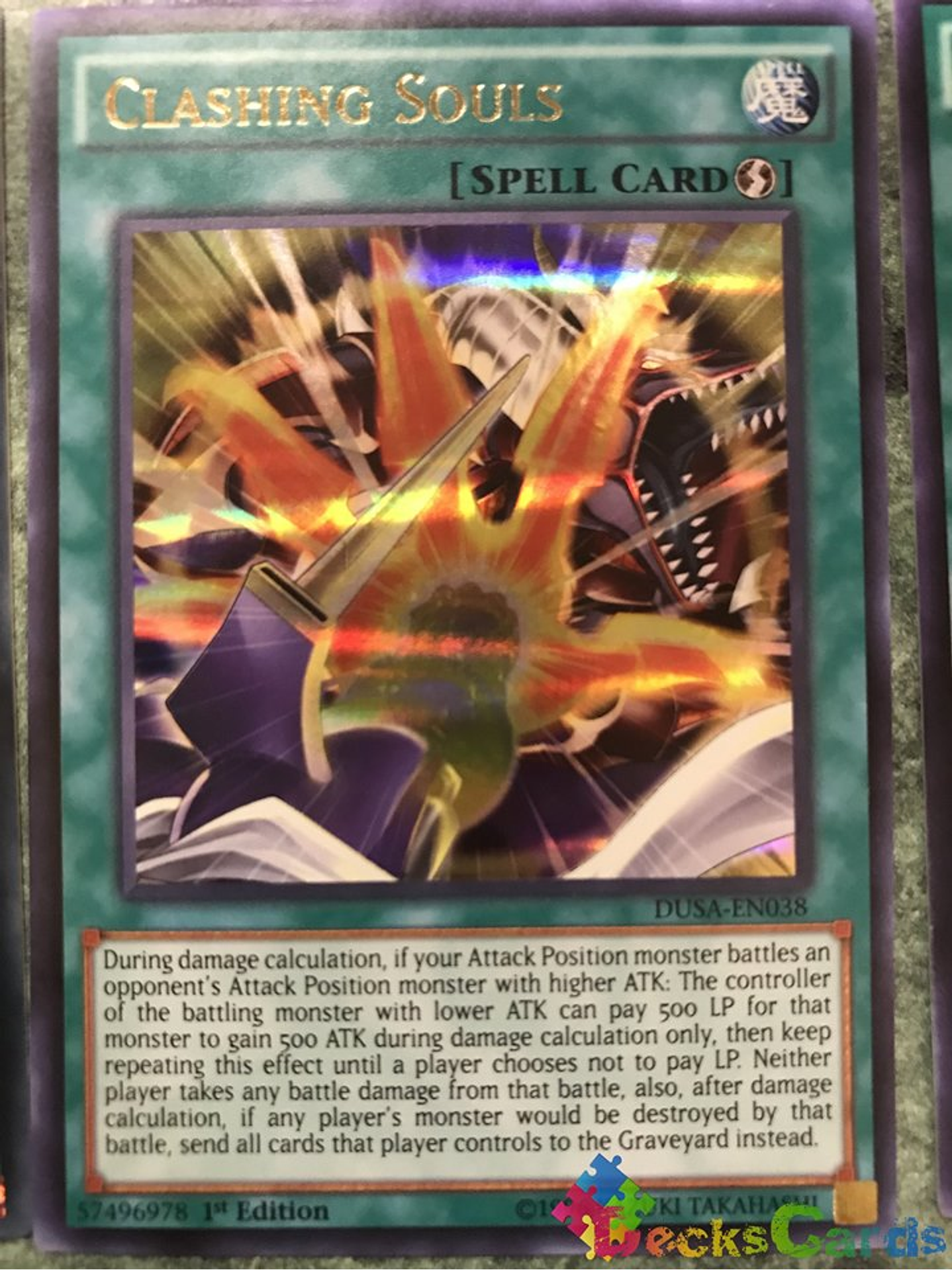 Clashing Souls - DUSA-EN038 - Ultra Rare 1st Edition 1