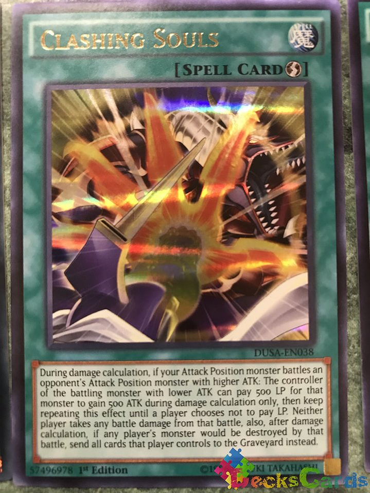 Clashing Souls - DUSA-EN038 - Ultra Rare 1st Edition 1