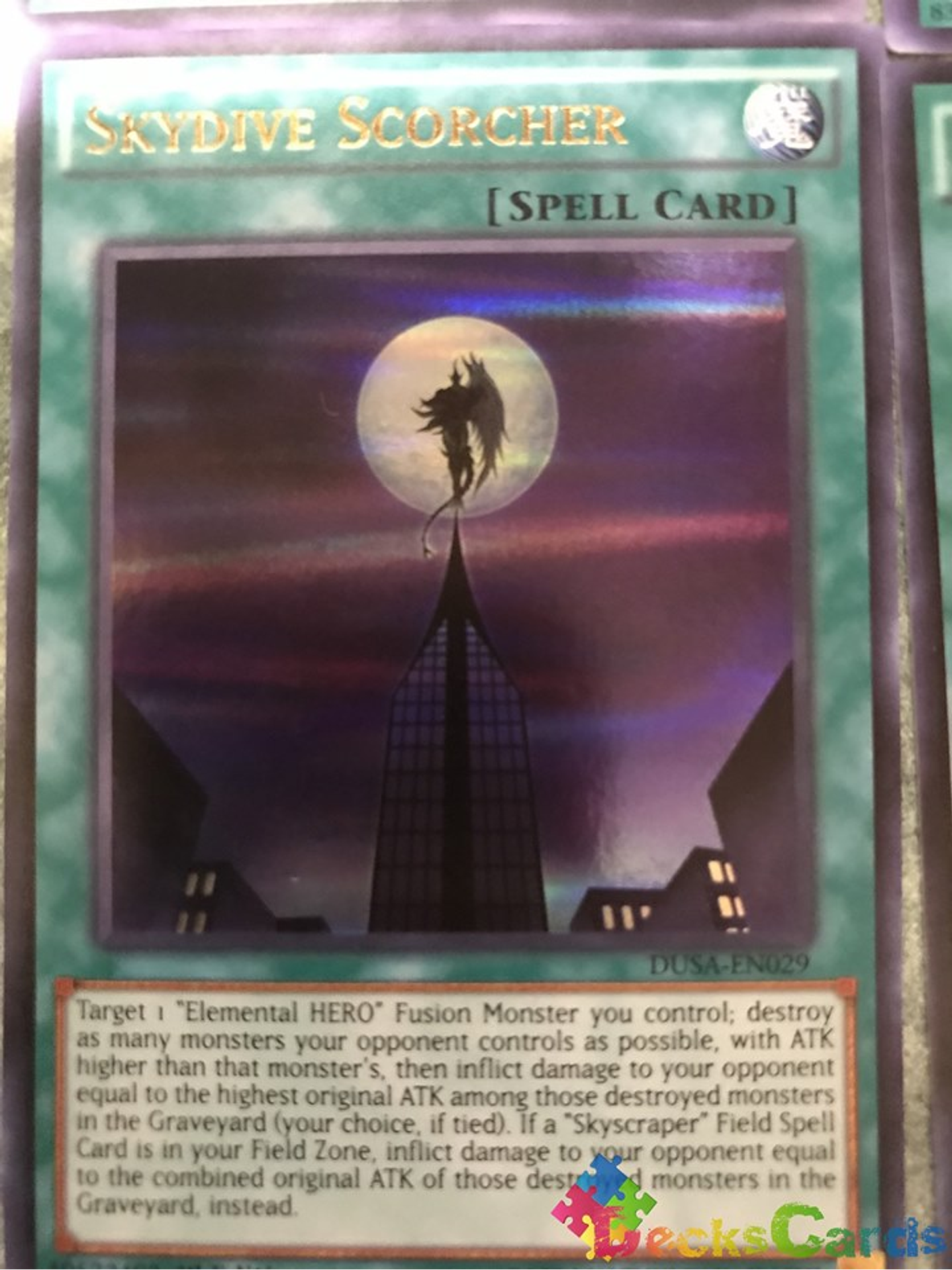 Skydive Scorcher - DUSA-EN029 - Ultra Rare 1st Edition 1