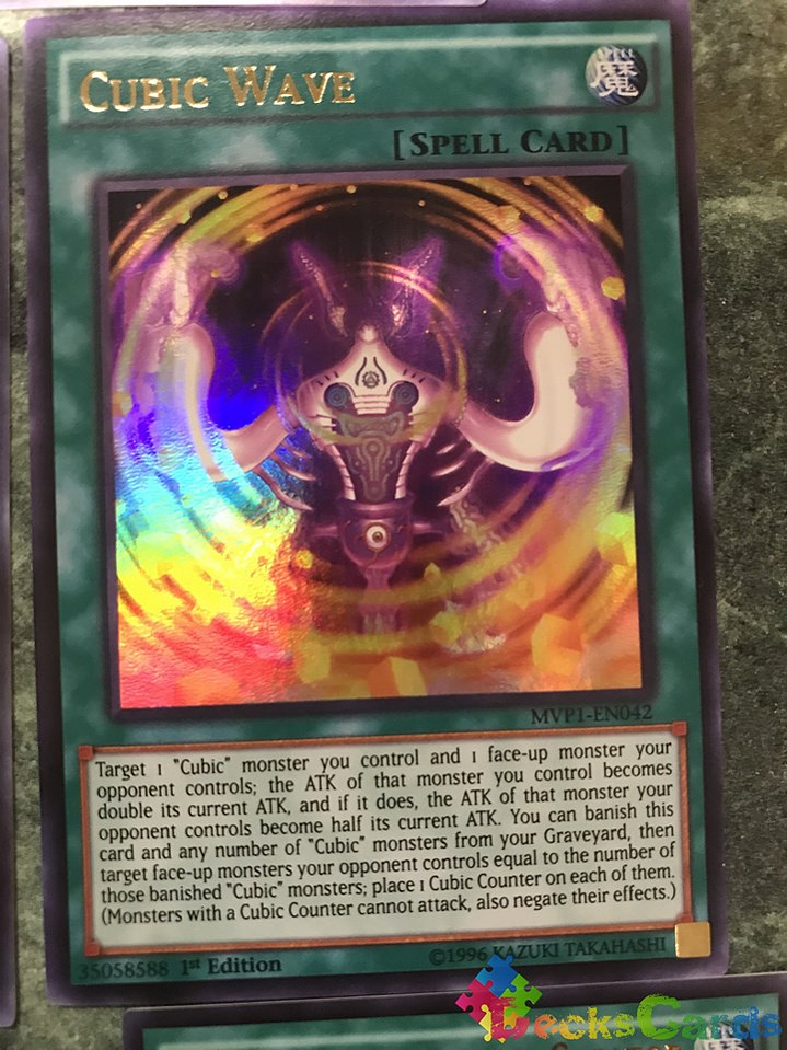 Cubic Wave - MVP1-EN042 - Ultra Rare 1st Edition 1