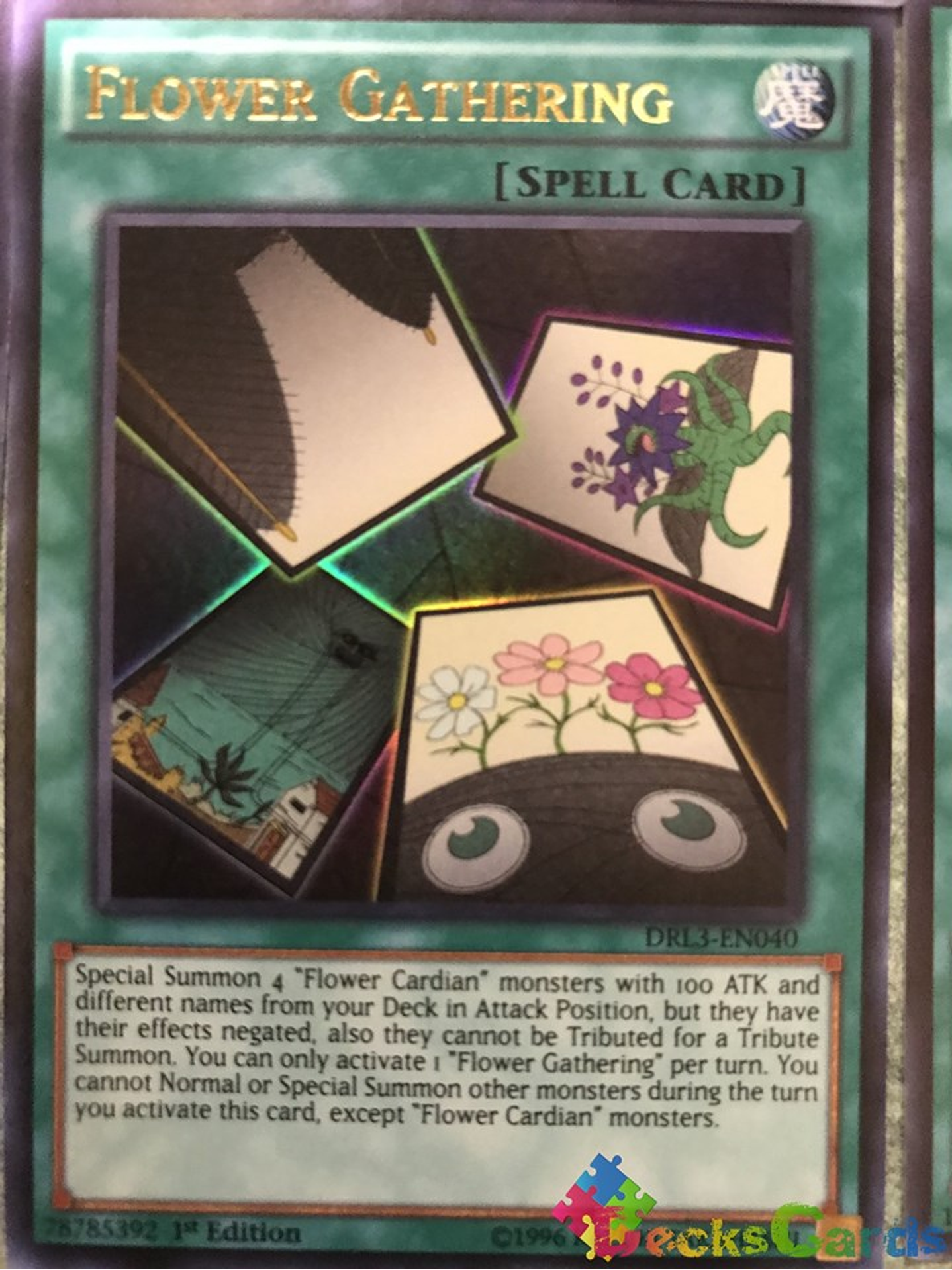 Flower Gathering - DRL3-EN040 - Ultra Rare 1st Edition 1