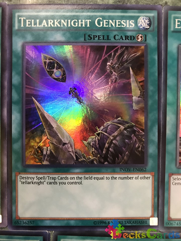 Tellarknight Genesis - INOV-EN062 - Super Rare Unlimited 1