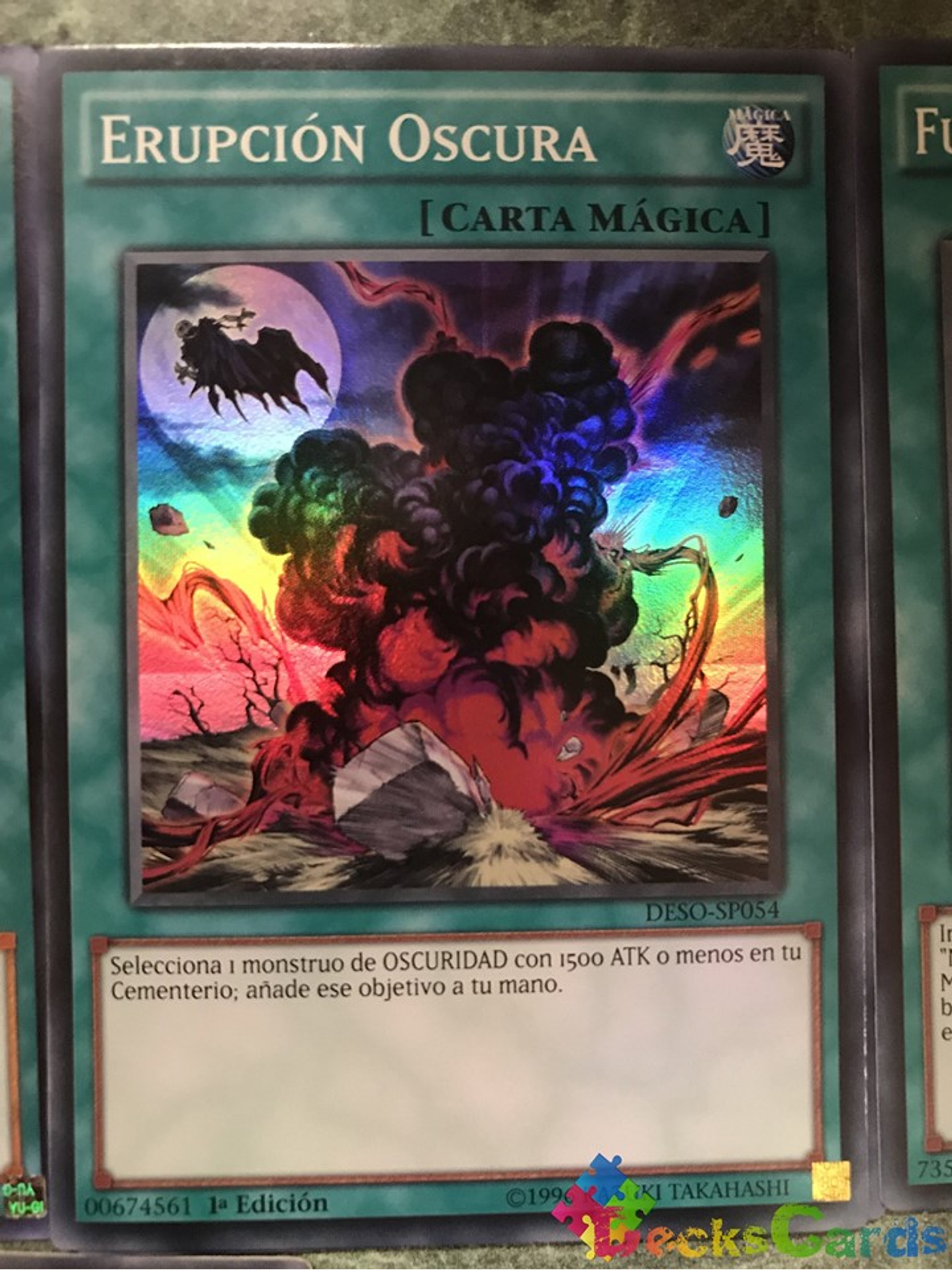 Dark Eruption - DESO-EN054 - Super Rare 1st Edition 1