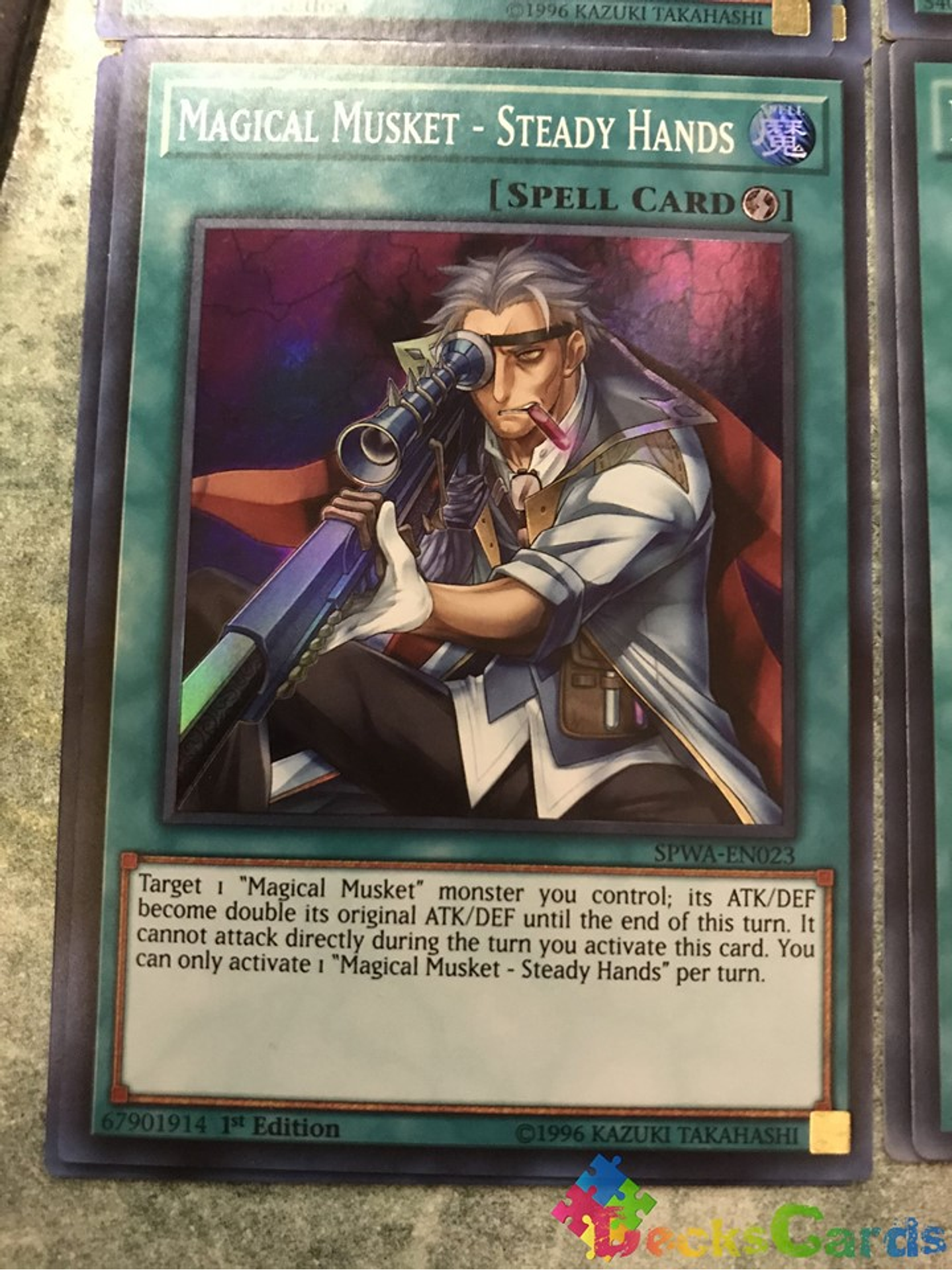 Magical Musket - Steady Hands - SPWA-EN023 - Super Rare 1st Edition 1
