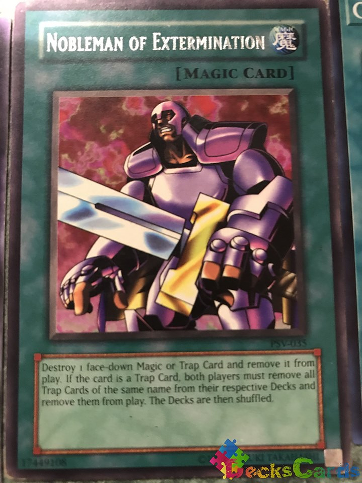 Nobleman of Extermination - PSV-035 - Rare Unlimited 1