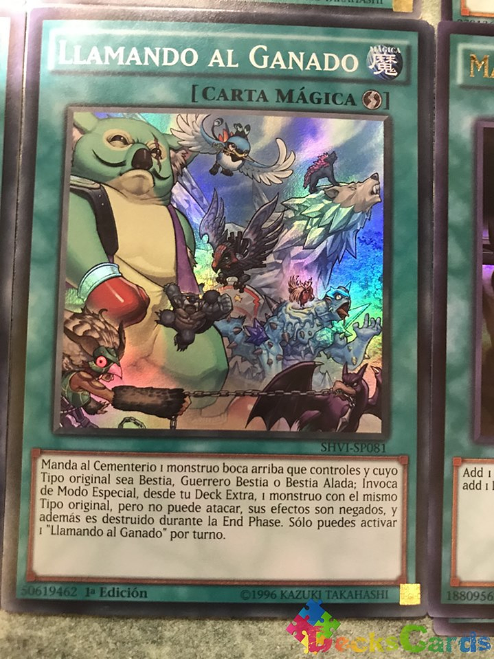 Cattle Call - SHVI-EN081 - Super Rare 1st Edition 1