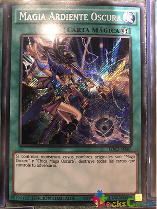 Dark Burning Magic - LDK2-ENS05 - Secret Rare Limited Edition