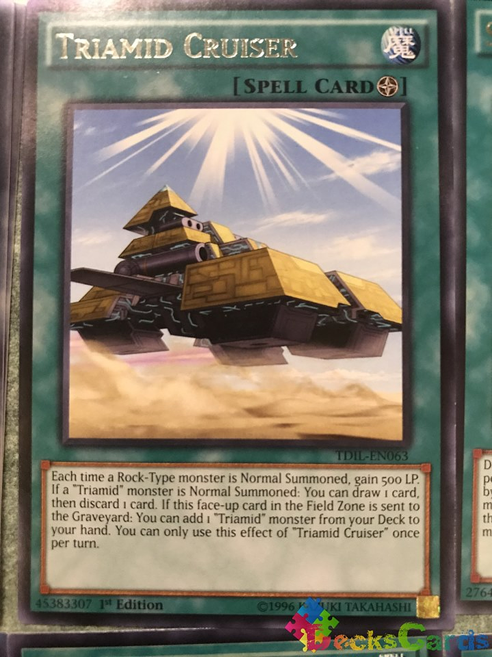Triamid Cruiser - TDIL-EN063 - Rare 1st Edition 2