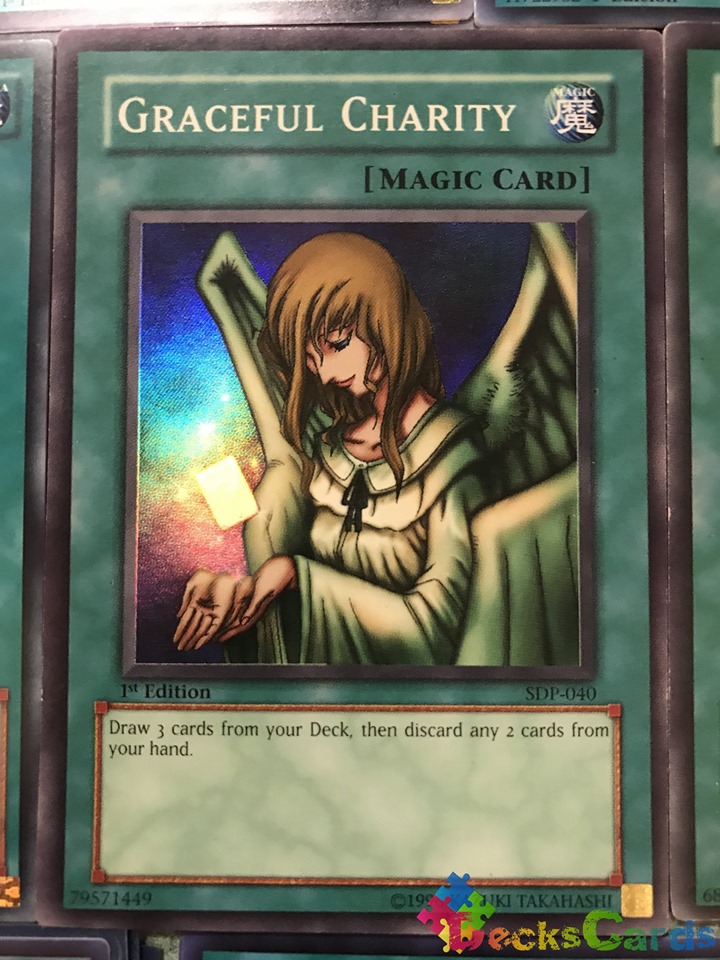 Graceful Charity - SDP-040 - Super Rare 1st Edition