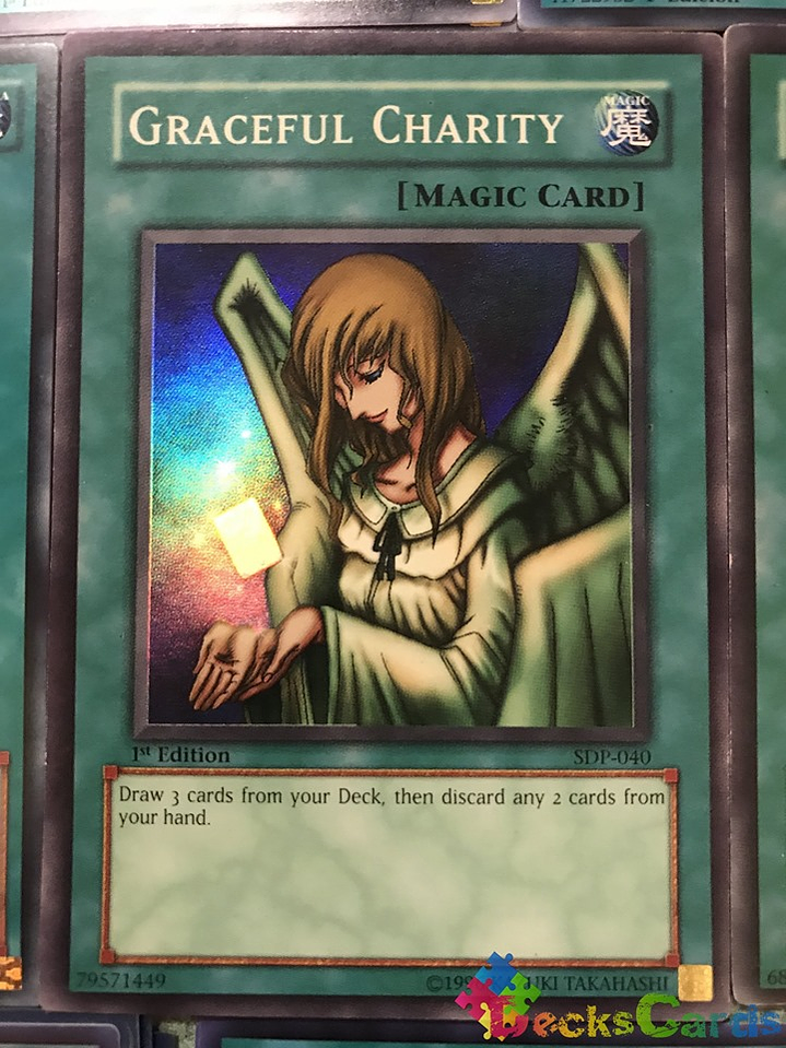 Graceful Charity - SDP-040 - Super Rare 1st Edition 1
