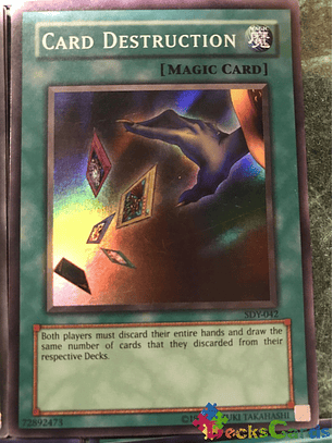 Card Destruction - SDY-042 - Super Rare Unlimited