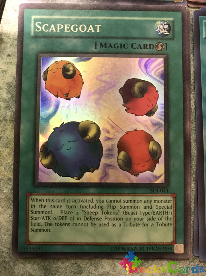 Scapegoat - SDJ-041 - Super Rare Unlimited 1