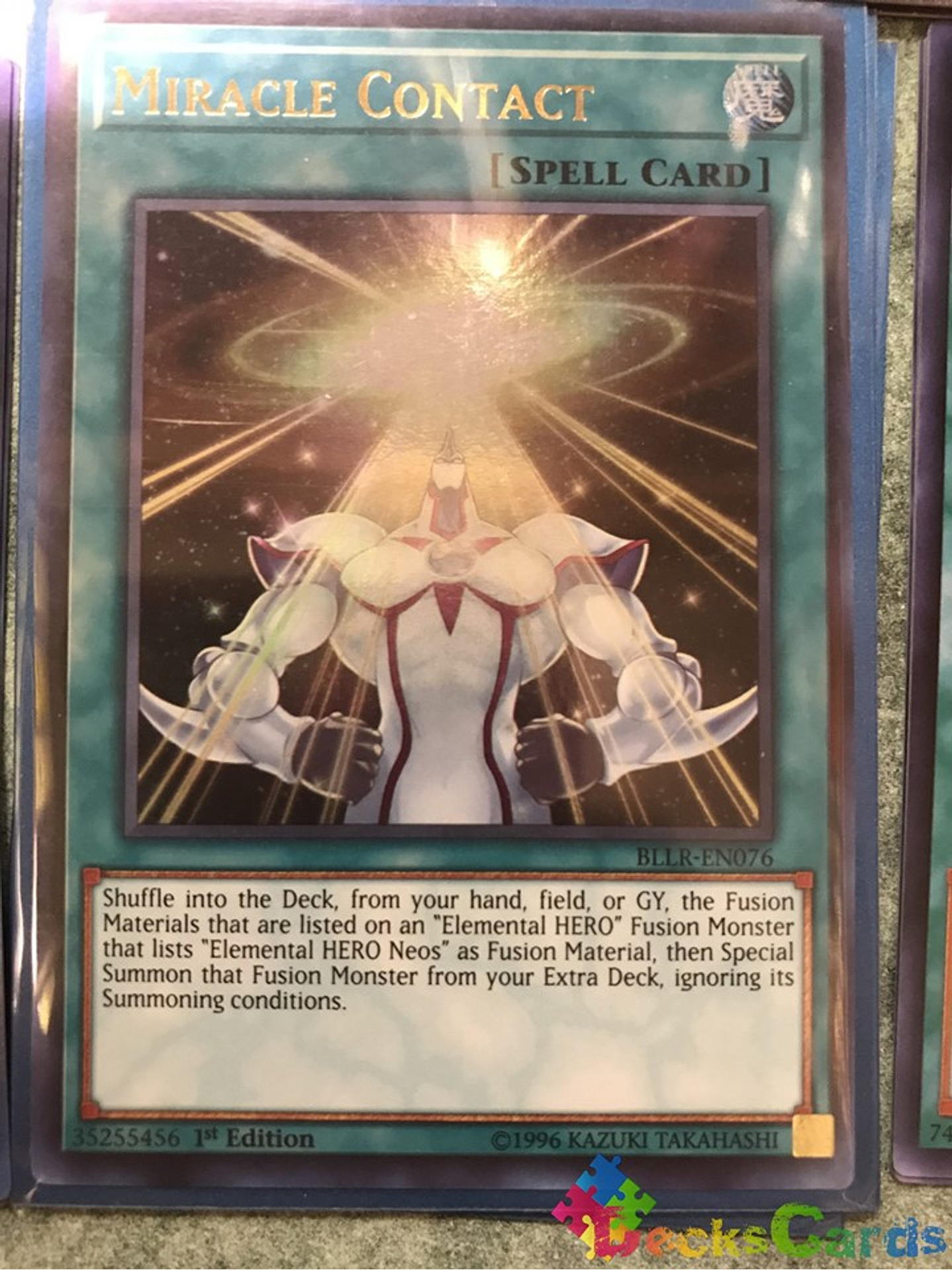 Miracle Contact - BLLR-EN076 - Ultra Rare 1st Edition 1