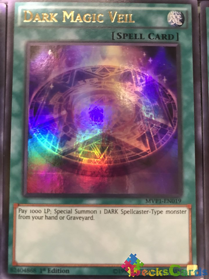 Dark Magic Veil - MVP1-EN019 - Ultra Rare 1st Edition 1