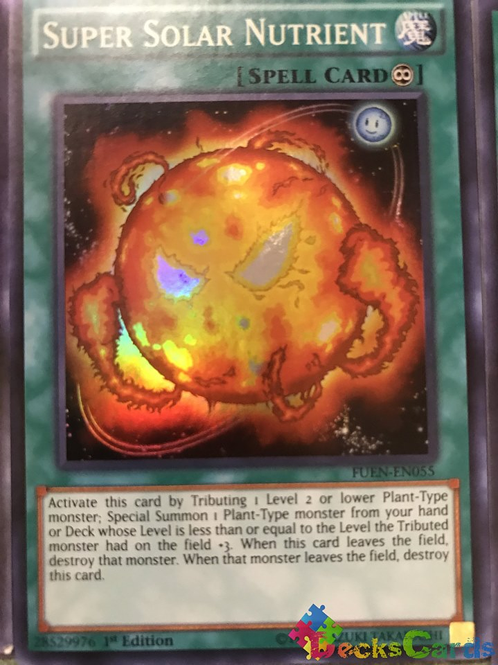 Super Solar Nutrient - FUEN-EN055 - Super Rare 1st Edition 1