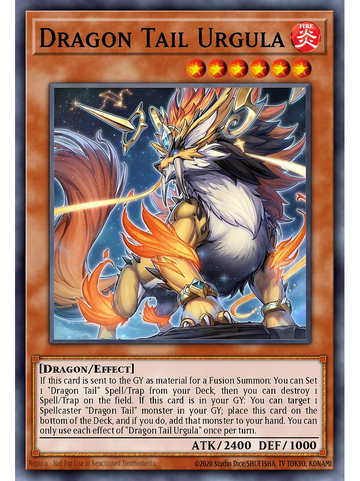 Dracotail Urgula - JUSH-EN004 - Rare 1st Edition 1