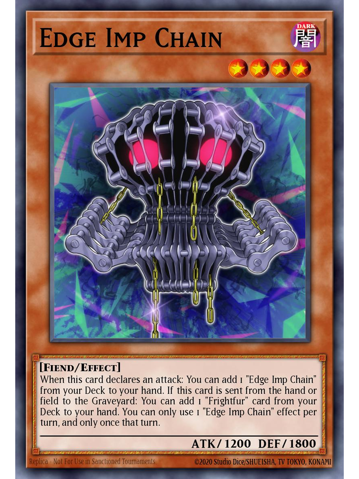 Edge Imp Chain - JUSH-EN012 - Rare 1st Edition 1