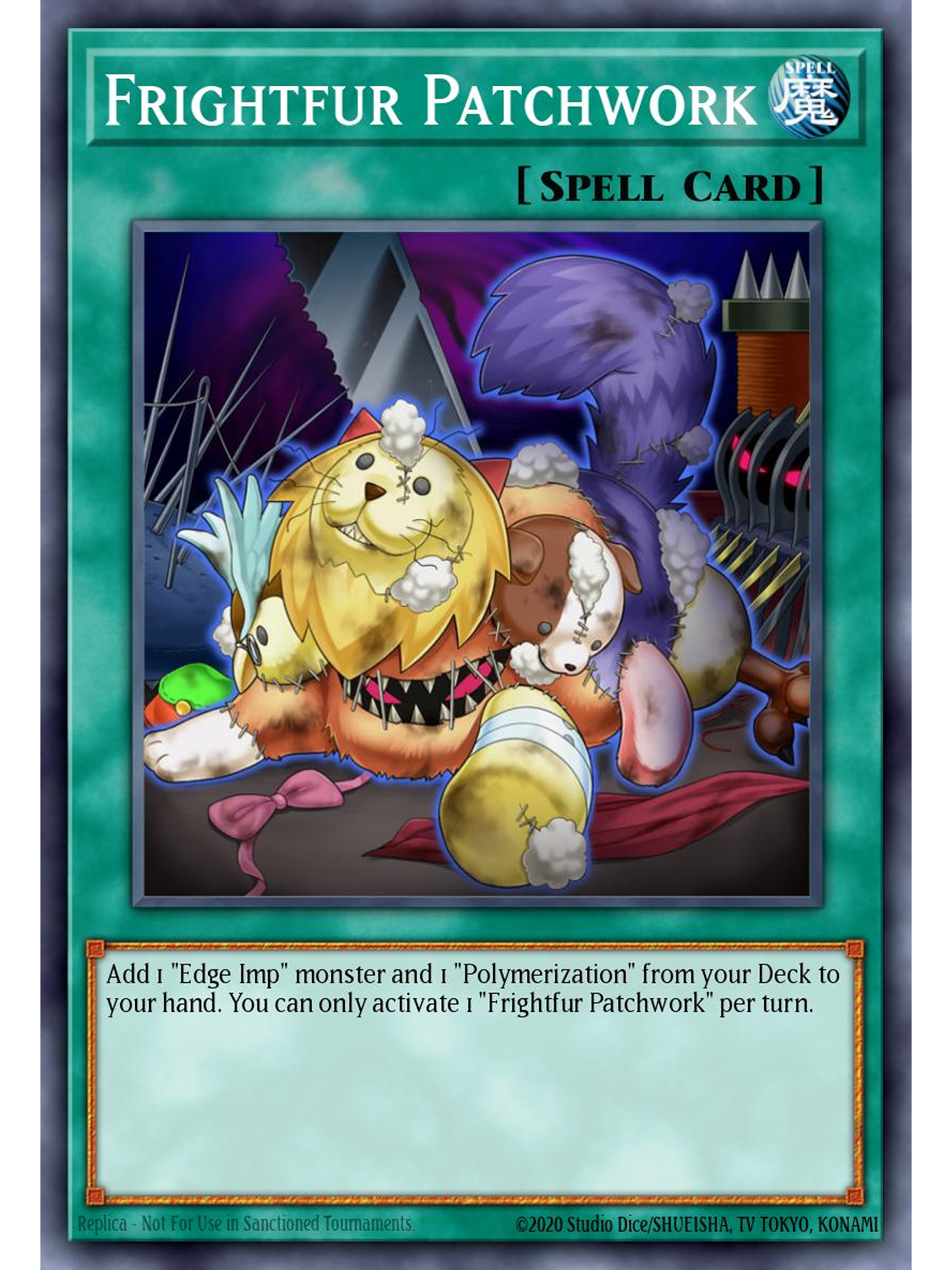 Frightfur Patchwork - JUSH-EN015 - Rare 1st Edition 1