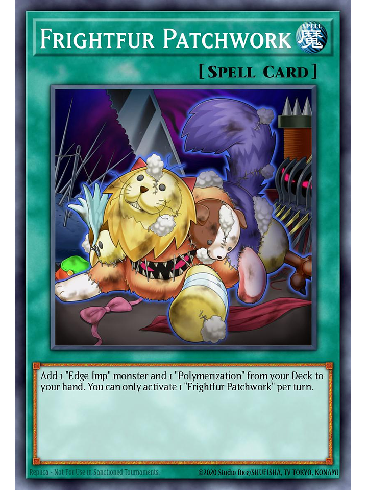 Frightfur Patchwork - JUSH-EN015 - Rare 1st Edition 1