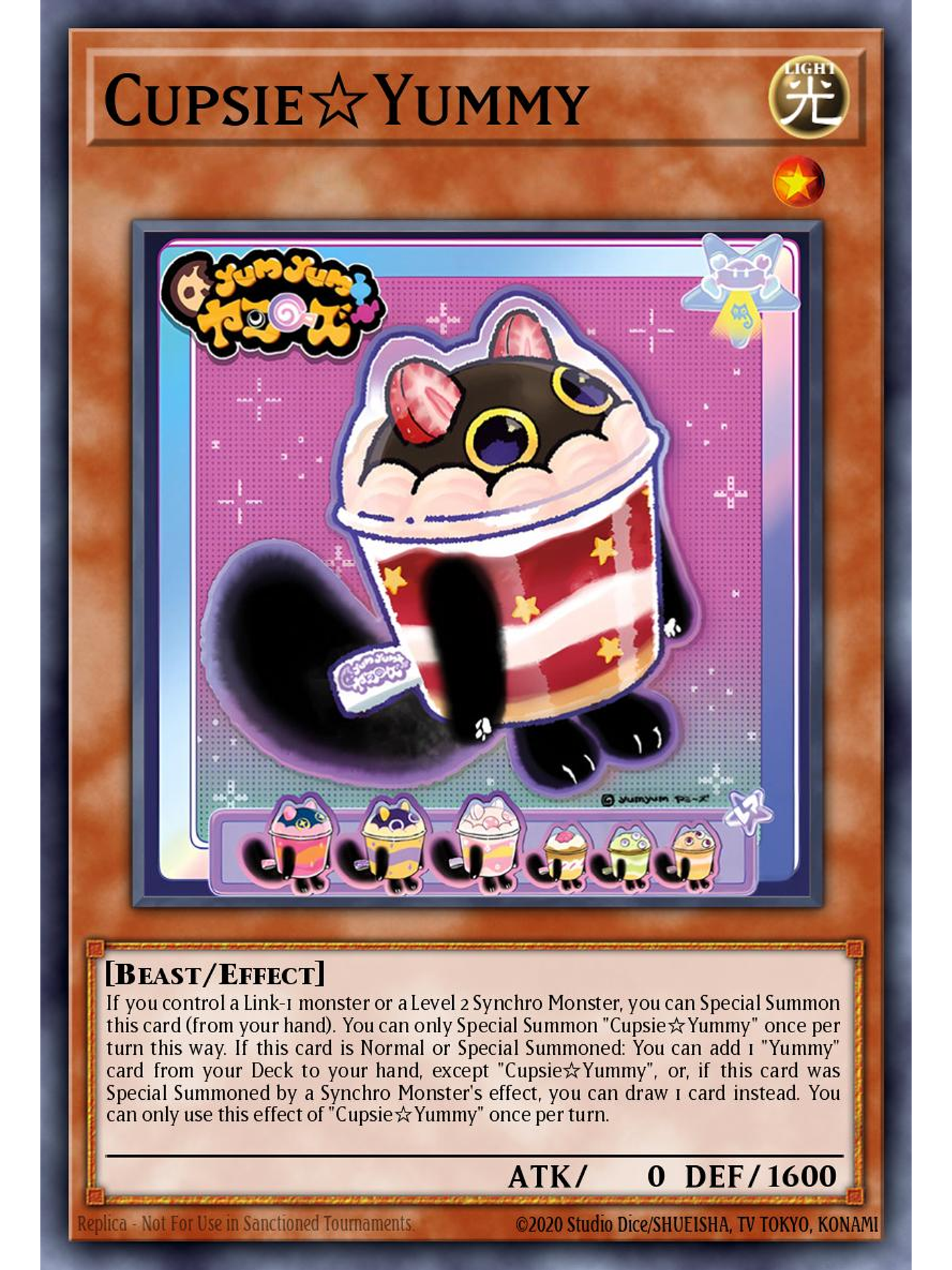 CupsyYummy - JUSH-EN016 - Collector's Rare 1st Edition 1