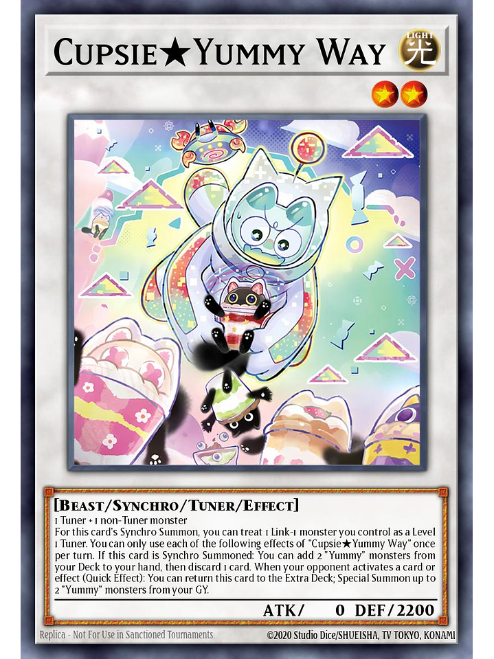 CupsyYummy Way - JUSH-EN019 - Rare 1st Edition 1