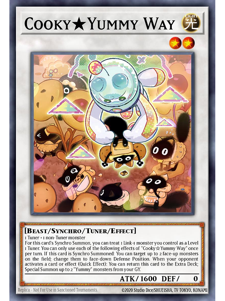 CookyYummy Way - JUSH-EN020 - Super Rare 1st Edition 1