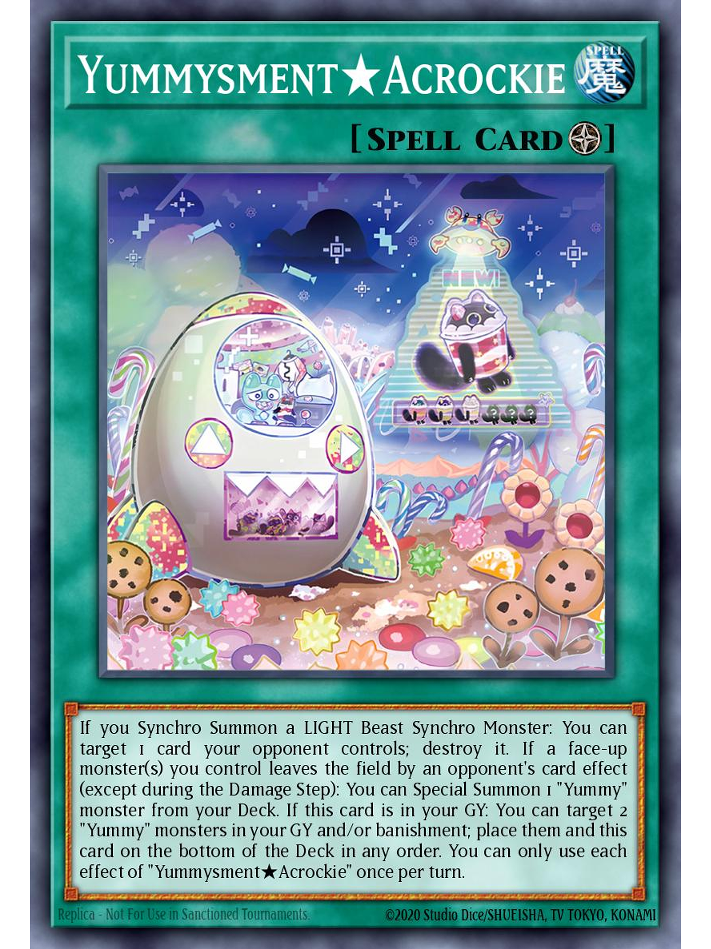 YummyusmentAcroquey - JUSH-EN024 - Rare 1st Edition 1