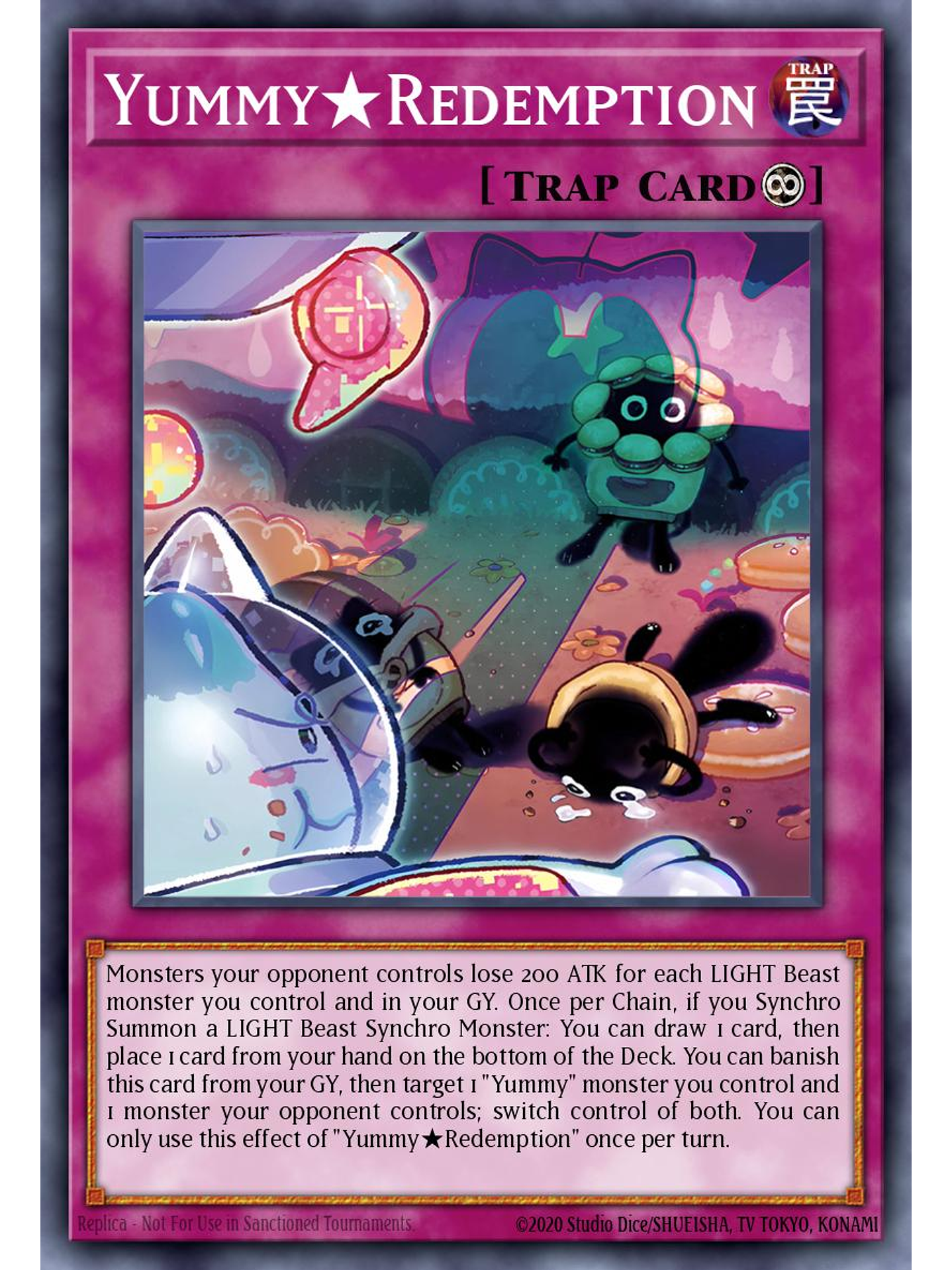 YummyRedemption - JUSH-EN026 - Super Rare 1st Edition 1