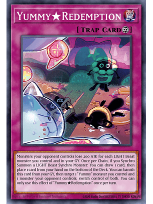 YummyRedemption - JUSH-EN026 - Super Rare 1st Edition