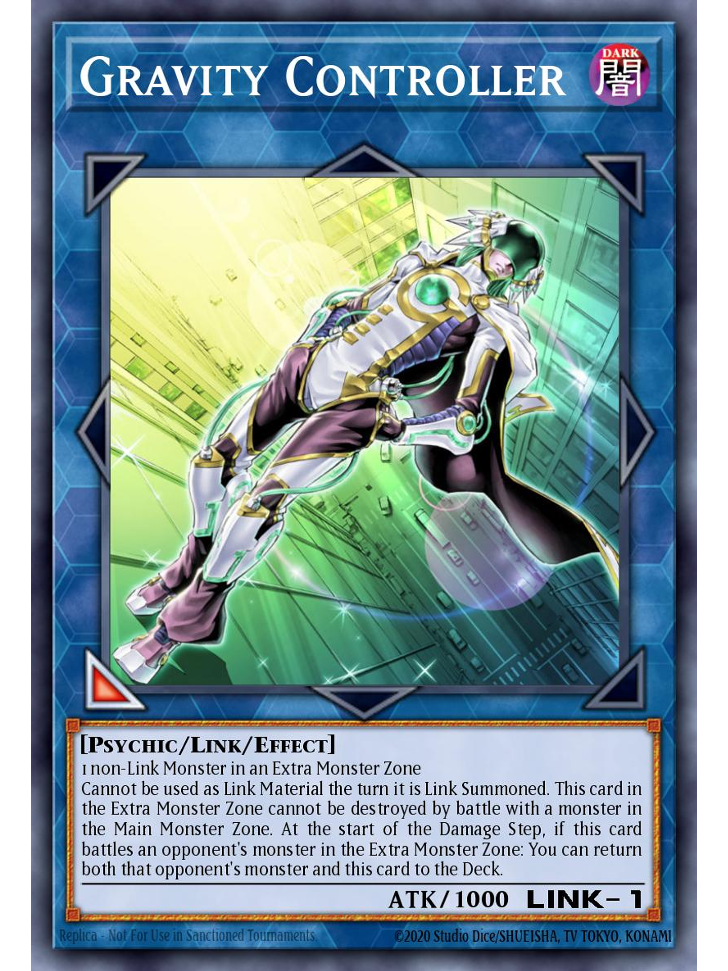 Gravity Controller - JUSH-EN027 - Rare 1st Edition 1