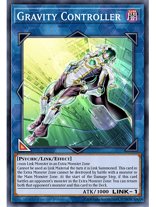 Gravity Controller - JUSH-EN027 - Rare 1st Edition