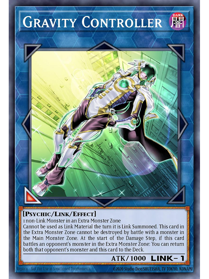 Gravity Controller - JUSH-EN027 - Rare 1st Edition 1