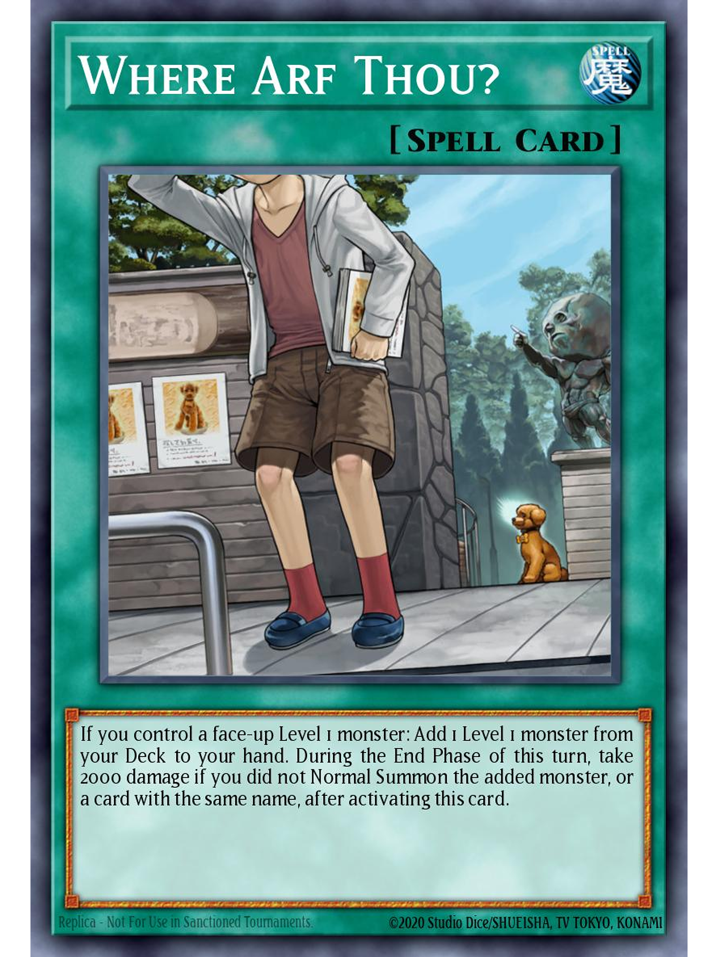 Where Arf Thou? - JUSH-EN028 - Rare 1st Edition 1