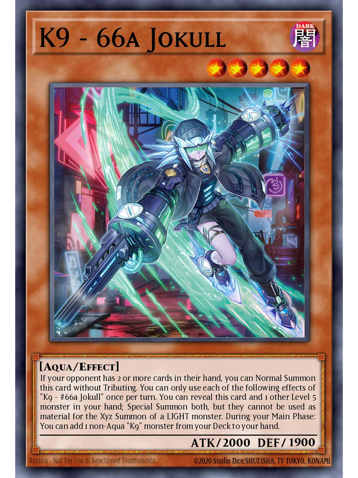 K9-66a Jokul - JUSH-EN032 - Super Rare 1st Edition 1