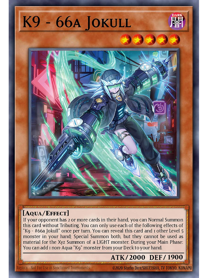 K9-66a Jokul - JUSH-EN032 - Super Rare 1st Edition 1