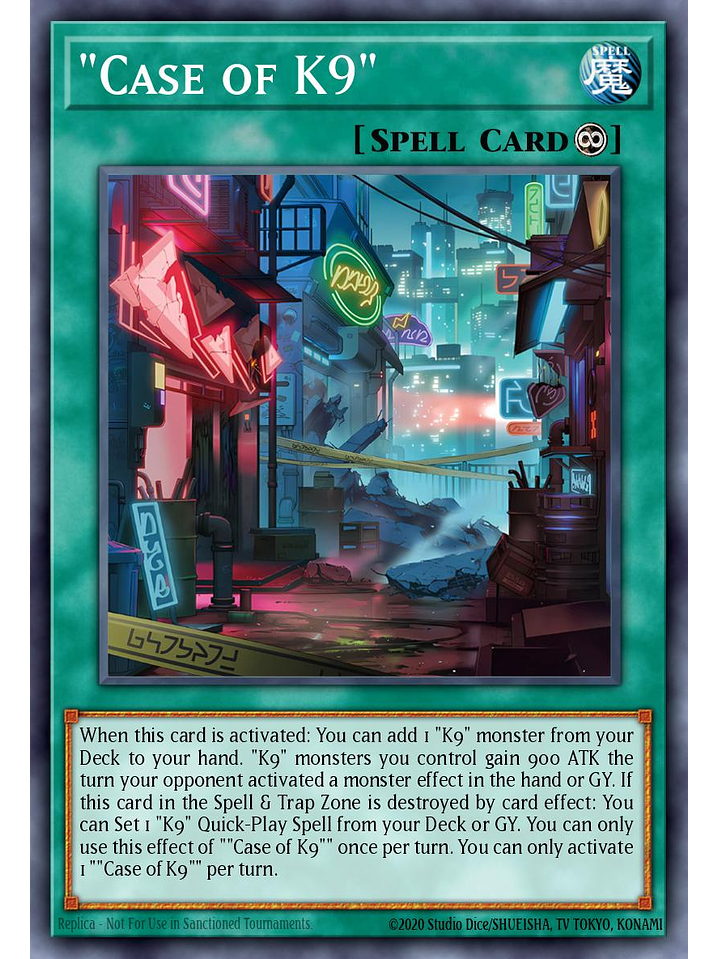 A Case for K9 - JUSH-EN040 - Starlight Rare 1st Edition 1