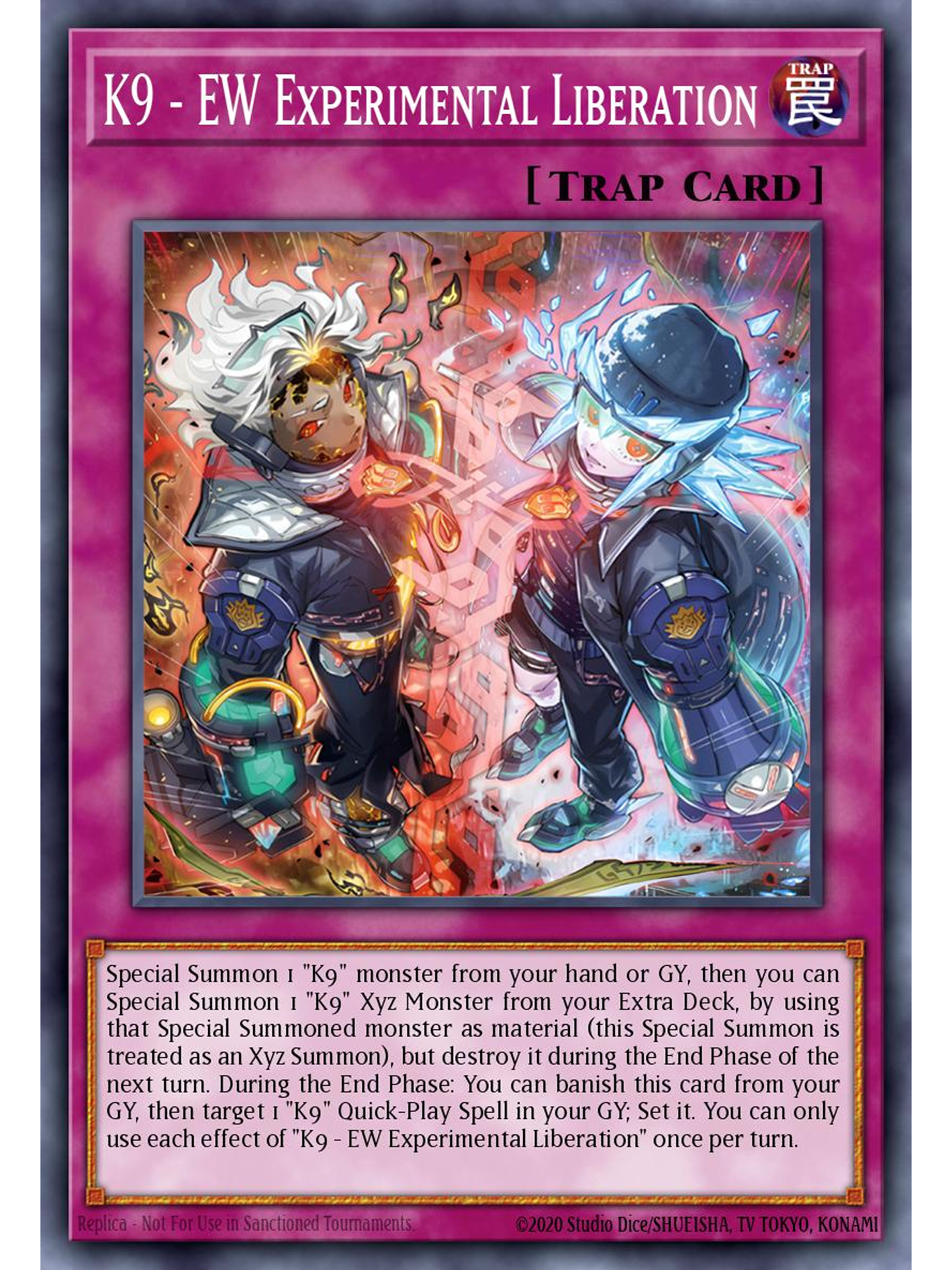 K9-EW Special Release Experiment - JUSH-EN041 - Rare 1st Edition 1