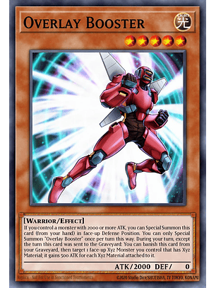 Overlay Booster - JUSH-EN042 - Rare 1st Edition