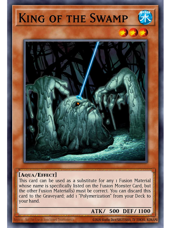 King of the Swamp - JUSH-EN046 - Collector's Rare 1st Edition 1