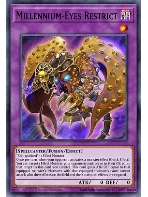 Millennium-Eyes Restrict - JUSH-EN047 - Rare 1st Edition