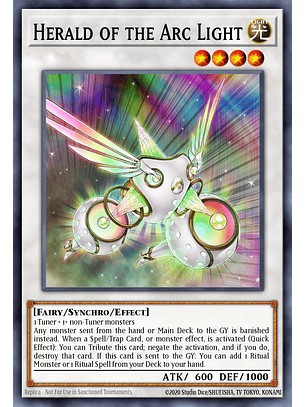 Herald of the Arc Light - JUSH-EN051 - Rare 1st Edition