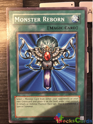 Monster Reborn - SDY-030 - Common Unlimited