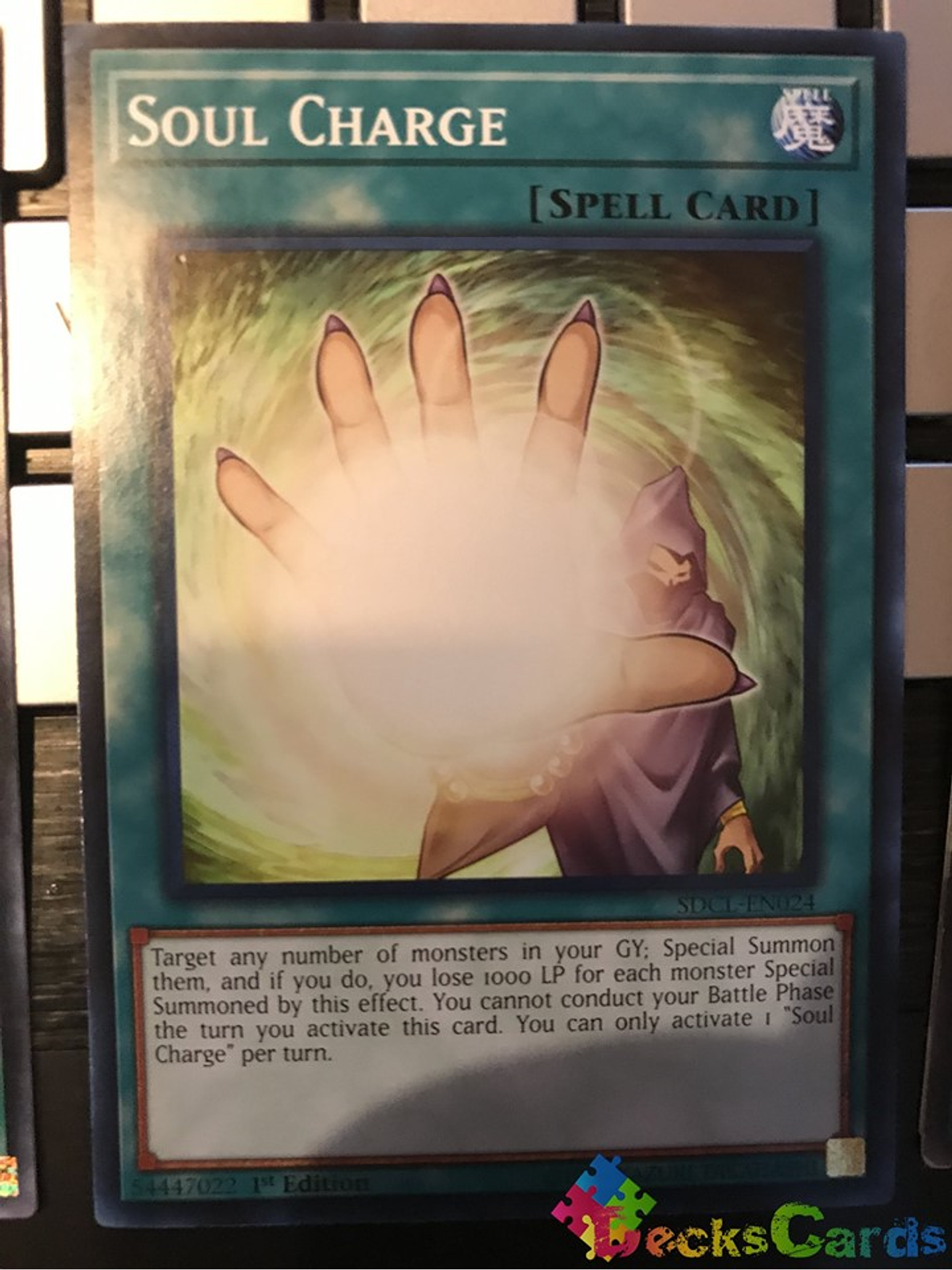 Soul Charge - SDCL-EN024 - Common 1st Edition 1