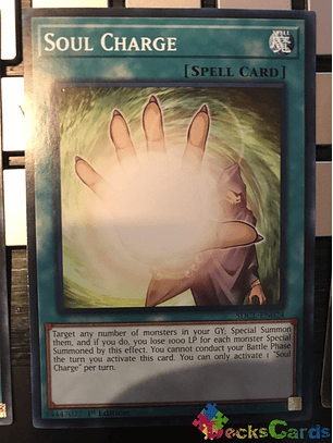 Soul Charge - SDCL-EN024 - Common 1st Edition