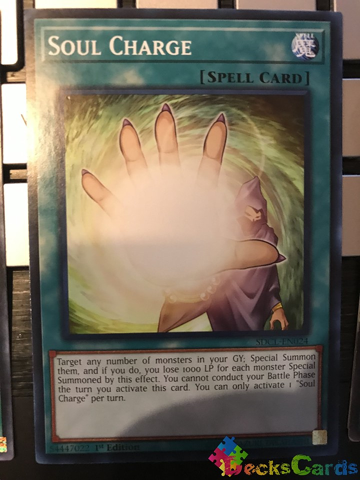 Soul Charge - SDCL-EN024 - Common 1st Edition 1