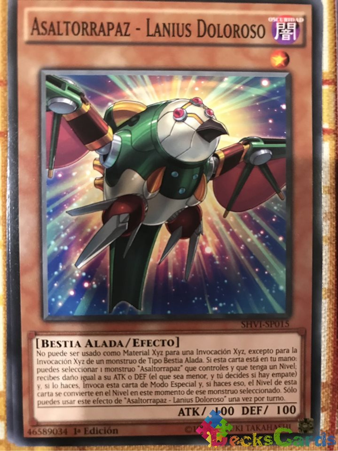 Raidraptor - Pain Lanius - SHVI-EN015 - Common 1st Edition 1