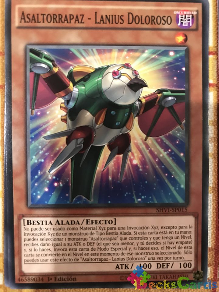 Raidraptor - Pain Lanius - SHVI-EN015 - Common 1st Edition 1