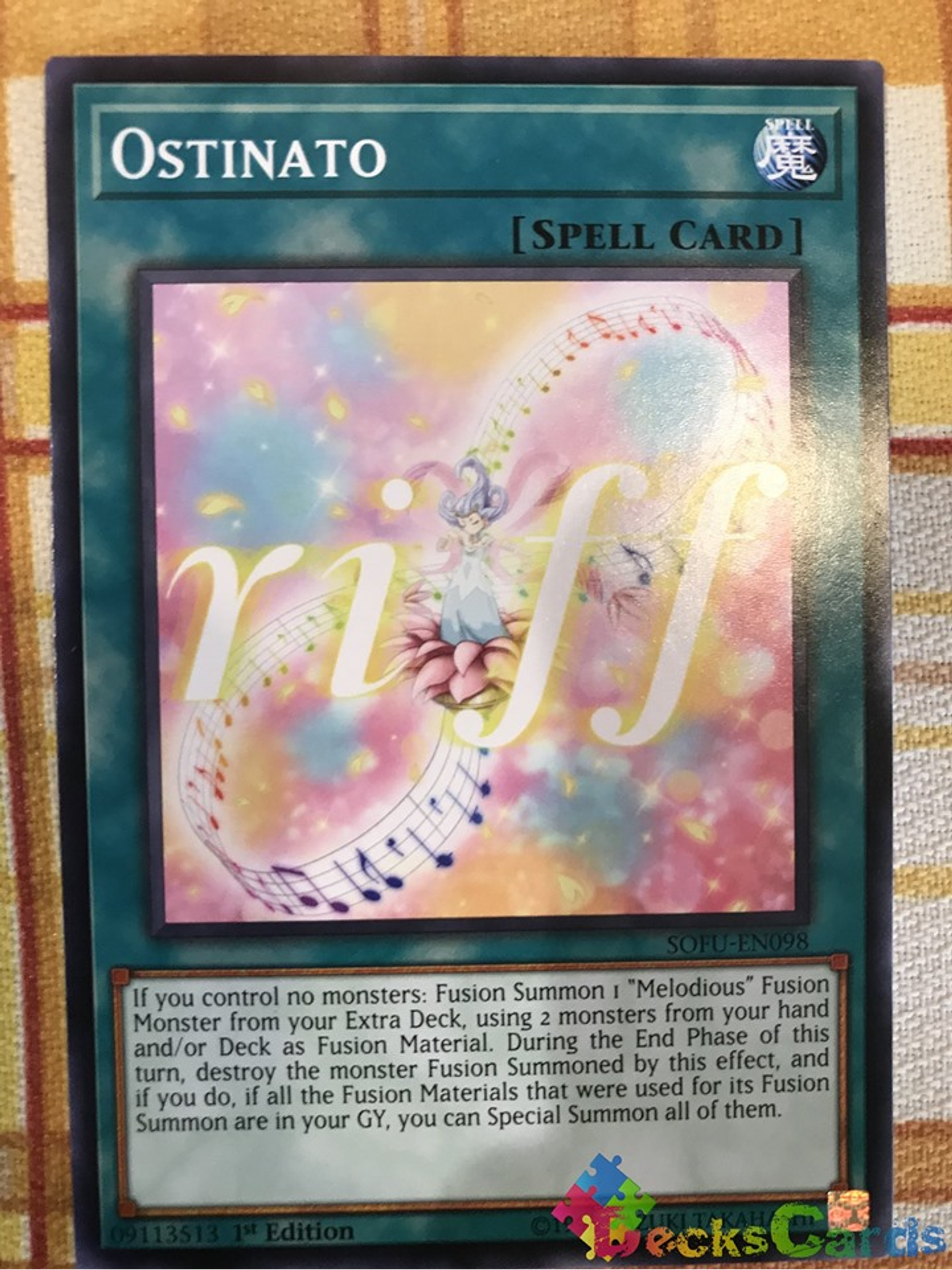 Ostinato - SOFU-EN098 - Common 1st Edition 1