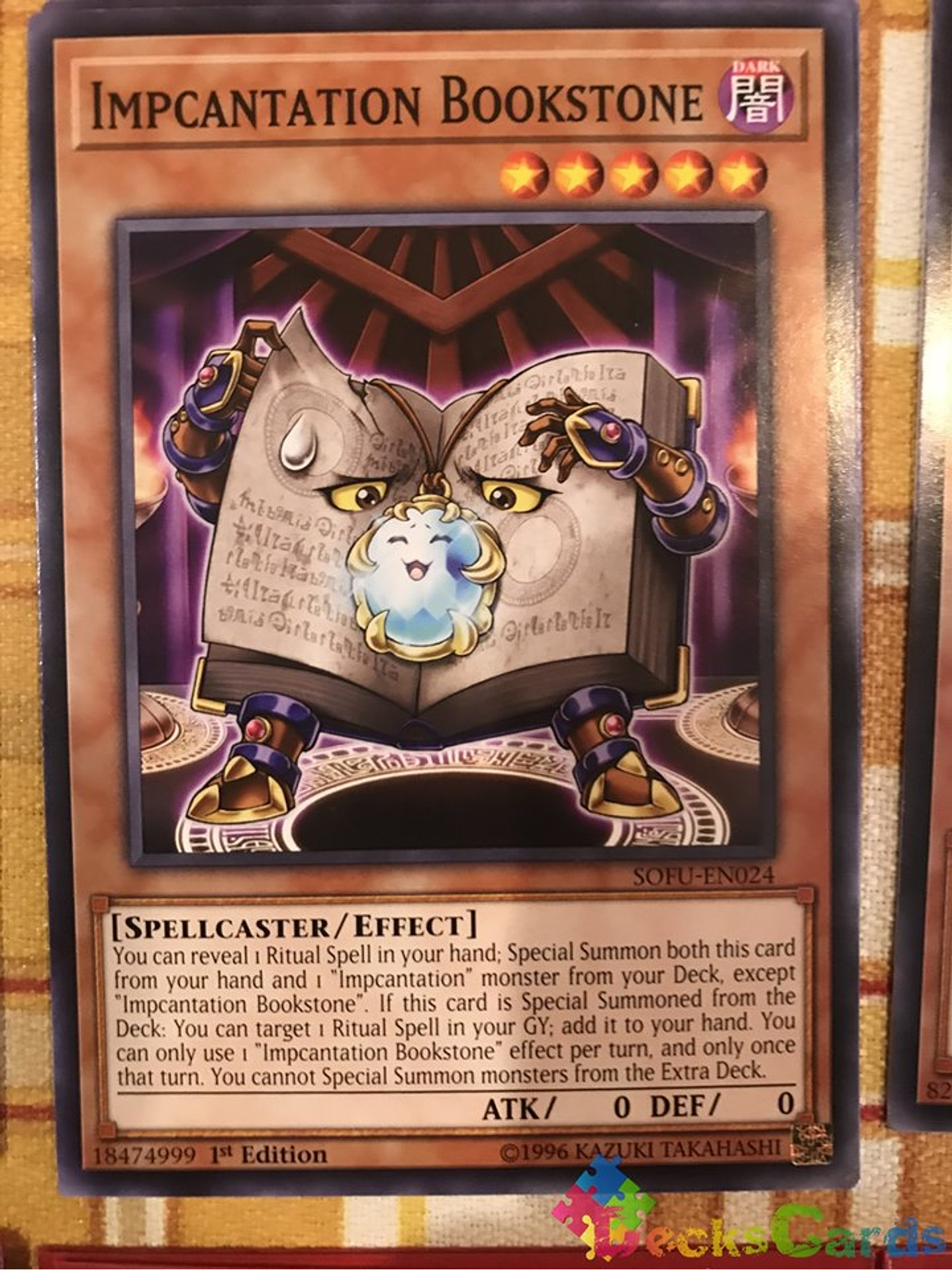 Impcantation Bookstone - SOFU-EN024 - Common 1st Edition 1